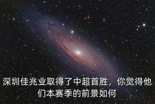 深圳佳兆業怎么樣了,深圳佳兆業取得了中超首勝