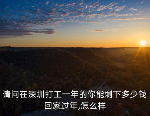 在深圳開公司一年能掙多少錢,在深圳做什么可以掙點錢
