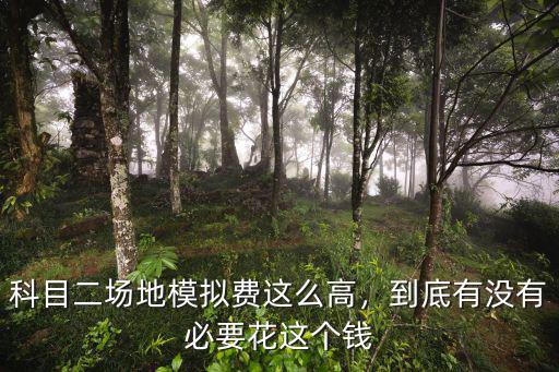 杭州科二模擬費多少錢,科目二場地模擬費這么高