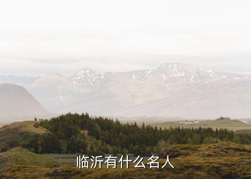 臨沂名人有多少,請(qǐng)問(wèn)臨沂歷代都有哪些名人
