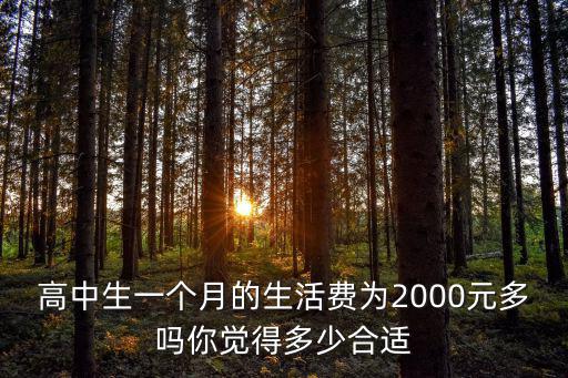煙臺學生一個月生活費多少,你覺得多少合適