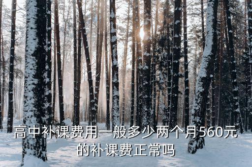 威海高一補課一對一收費多少,高中補課費用一般多少