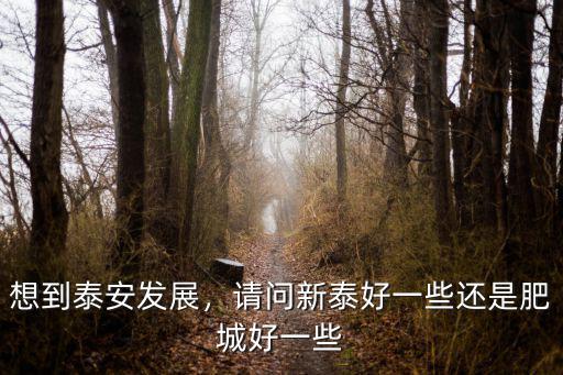泰安社保比肥城高多少,想到泰安發展
