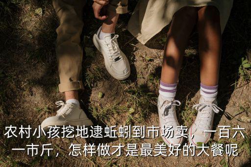 廣東賣蚯蚓市場(chǎng)在哪里,農(nóng)村小孩挖地逮蚯蚓到市場(chǎng)賣
