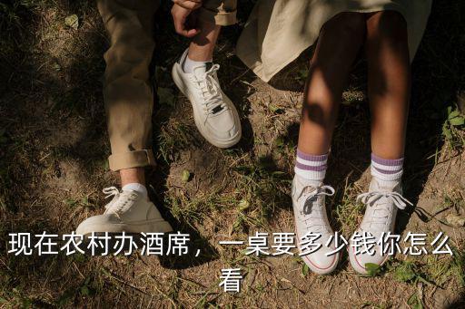 現在農村辦酒席，一桌要多少錢你怎么看
