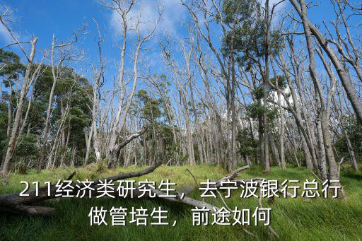 211經濟類研究生，去寧波銀行總行做管培生，前途如何