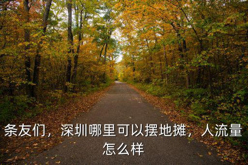 深圳寶安新安哪里可以擺攤,深圳哪里可以擺地攤