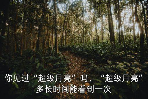 超級月亮廣州哪里看,3月10日的超級月亮