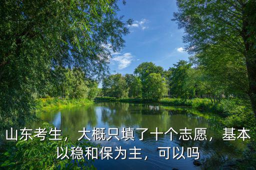 山東平行志愿能填多少個,山東平行志愿12個院校