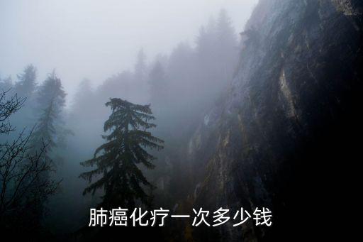 山東肺癌化療一次費用多少,肺癌化療一次多少錢