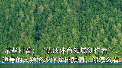 山東省有多少個優質體育領域創作者,怎么做好體育領域