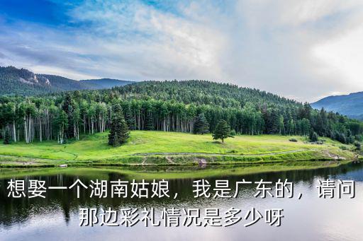 在廣東的女孩結婚彩禮是多少,請問那邊彩禮情況是多少呀