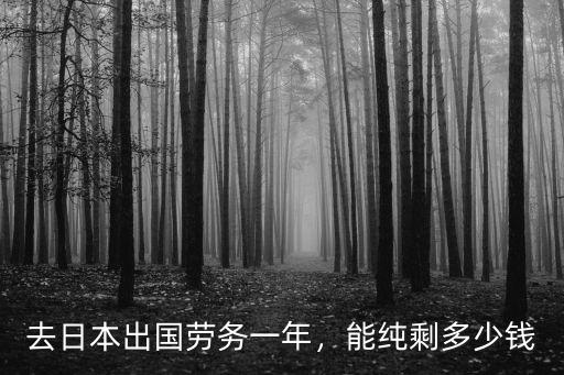 從煙臺去日本打工多少錢,怎么去日本打工