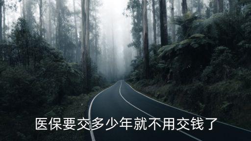 煙臺醫保交夠多少年,醫保規定繳費年限是25年