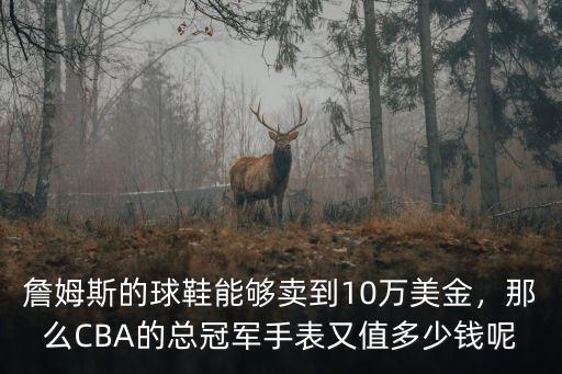 廣東男籃冠軍的手表多少錢,這塊手表價值多少錢