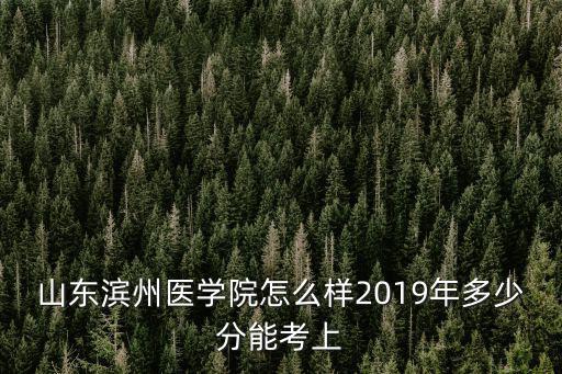 山東夏考文科多少分能上濱州學院,山東濱州醫學院怎么樣