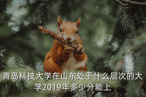 2016年青島科技大學多少分,2019年多少分能上