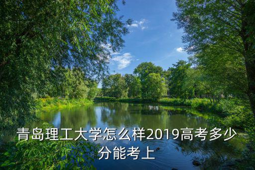 青島理工多少分能進,青島理工大學怎么樣