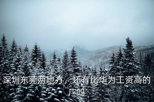 東莞哪里工價高,過完年去東莞進什么廠工資高