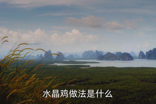 湛江的水晶雞抓是哪里做的,湛江水晶鳳爪的做法是什么