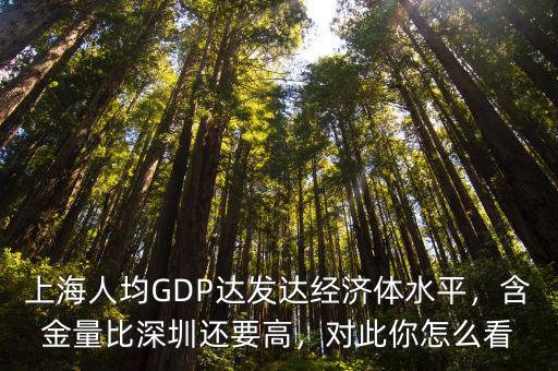 深圳人均gdp是怎么計算的,深圳是怎么來的