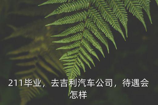 吉利汽車杭州工廠 廠長年薪多少,去吉利汽車公司