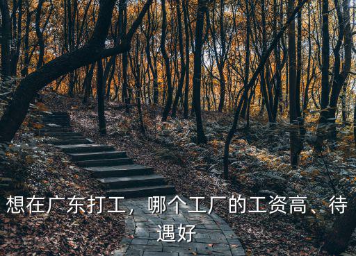 在廣東進的什么廠工資多少錢一個,在廣州普工的工資怎么樣