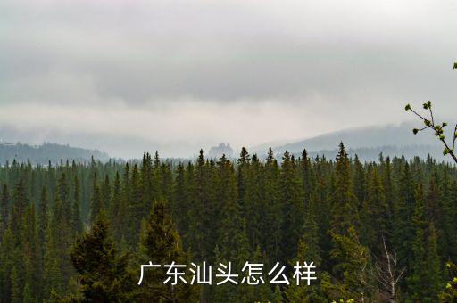廣東汕頭怎么樣