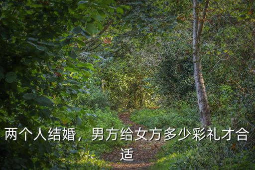 山東東平結婚給女方多少彩禮錢,結婚一般給女方多少彩禮錢