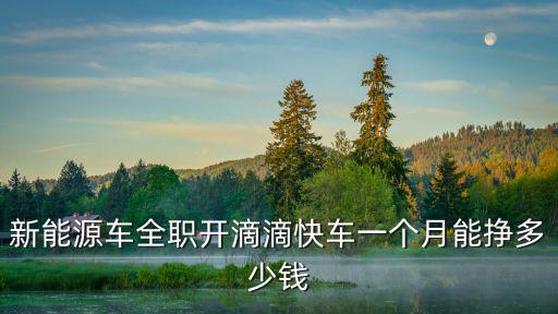 跑滴滴一個月能掙多少錢金華,想買個商務車跑滴滴