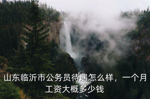 公務(wù)員多少錢一個(gè)月淄博,山東臨沂市公務(wù)員待遇怎么樣