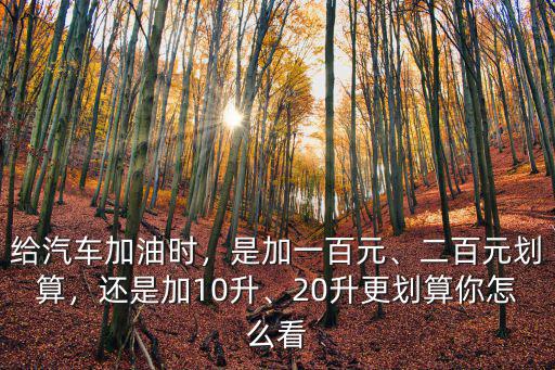 陽江市汽車加油怎么劃算,給汽車加油時