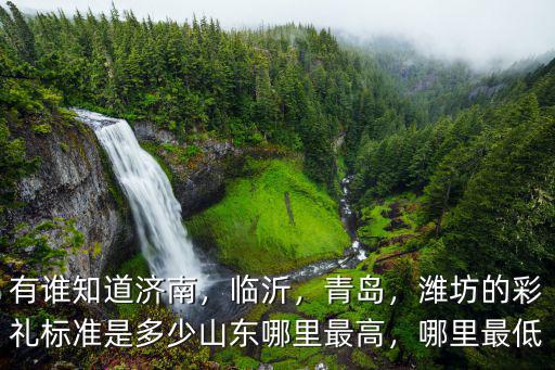 19年濰坊諸城彩禮是多少錢,濰坊的彩禮標準是多少