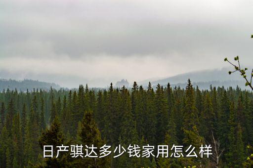 臺州日產騏達團購多少錢,日產騏達怎么樣