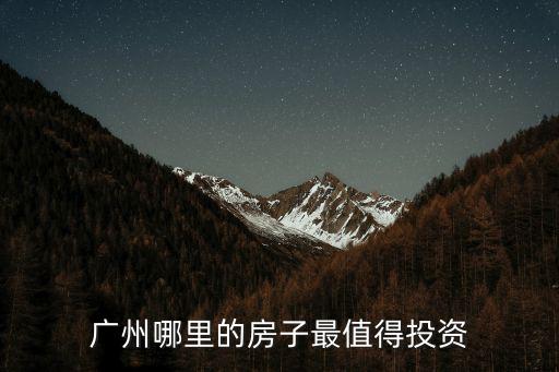 廣東哪里的房子還能投資,廣東惠州的房子