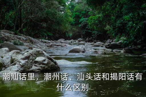 汕頭話打電話來怎么說,汕頭話和揭陽話有什么區(qū)別