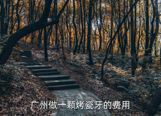廣州做牙齒手術要多少錢,廣州做一顆烤瓷牙的費用