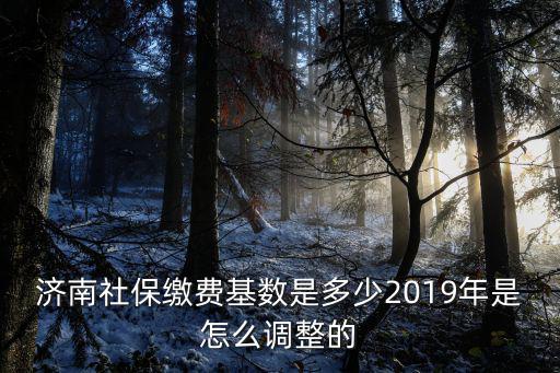 濟南2018年計稅工資是多少,2019年是怎么調整的