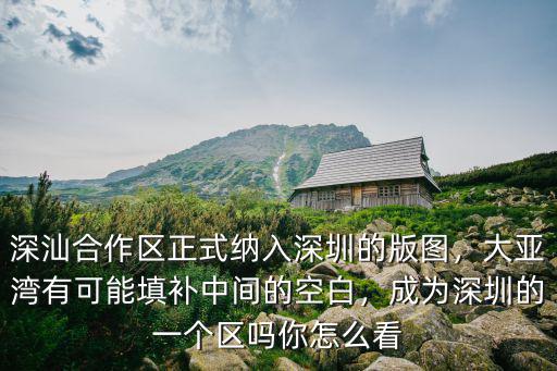惠州南到深汕特別合作區怎么走,深汕合作區將打造新深圳