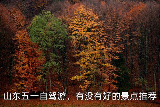 山東五一假期最高多少,山東五一自駕游