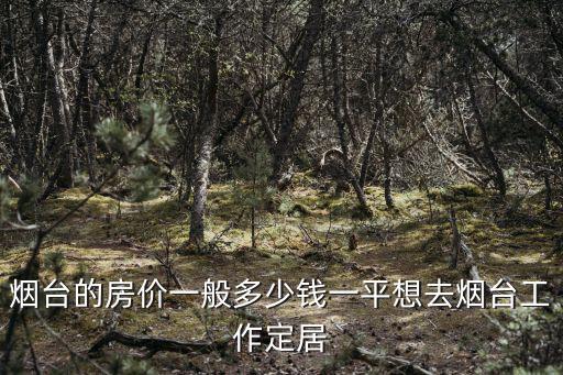 煙臺的房價一般多少錢一平想去煙臺工作定居
