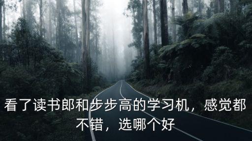 看了讀書郎和步步高的學習機，感覺都不錯，選哪個好