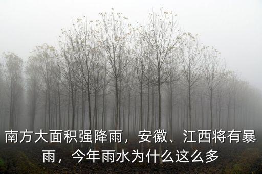 東莞今年怎么這么多雨水,今年雨水為什么這么多