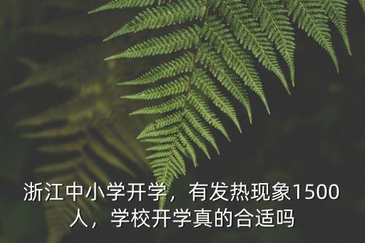 浙江中小學生有多少人,浙江中小學開學
