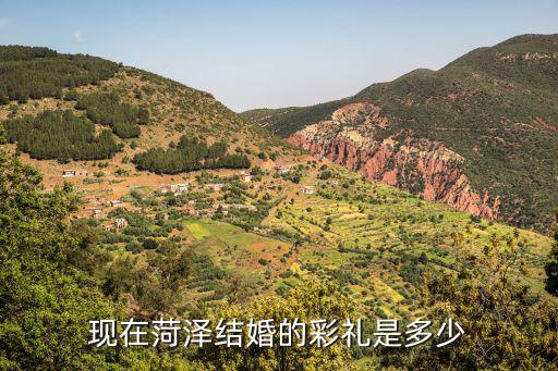 菏澤親戚結婚給多少,現在菏澤結婚的彩禮是多少