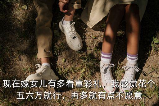 現在嫁女兒有多看重彩禮，我感覺花個五六萬就行，再多就有點不愿意