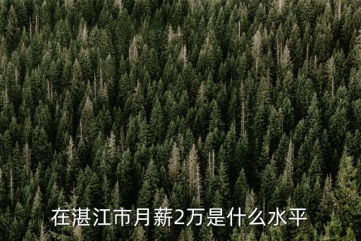 湛江市保底工資多少,現(xiàn)在湛江老師工資有多少