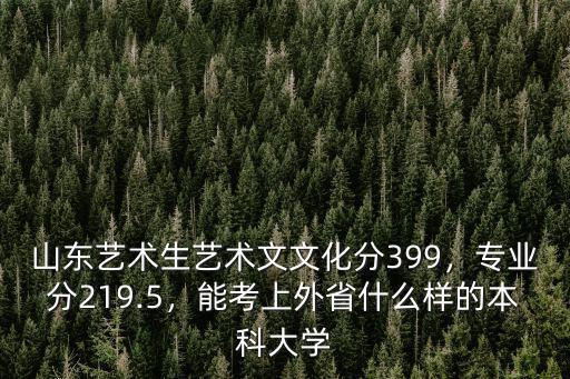 藝術文多少名可以上本科山東,山東藝術文二本分數線多少