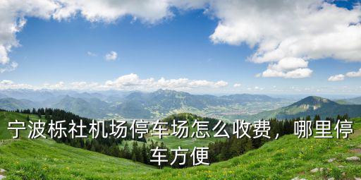 寧波櫟社機場停車收費多少一天,寧波櫟社機場停車場怎么收費
