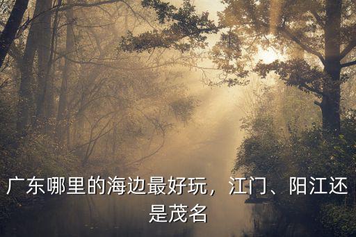 許志安茂名哪里的,廣東哪里的海邊最好玩